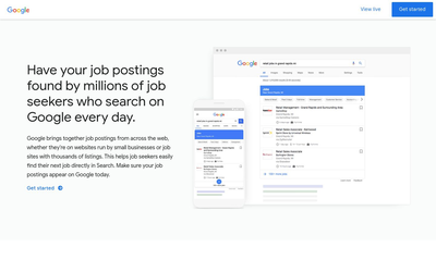 Google Job Listings